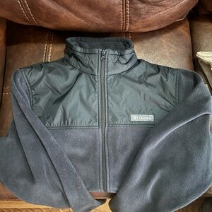 Columbia Blue/Gray Fleece Jacket